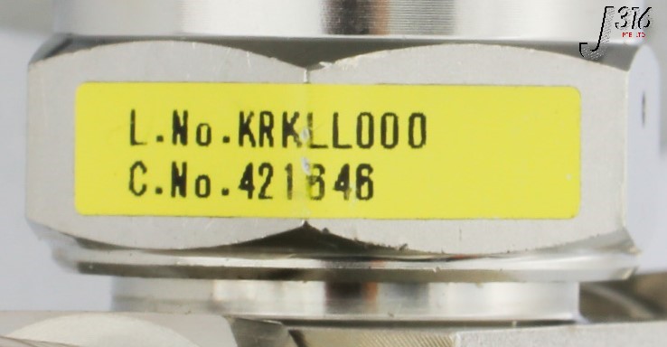 3R 29174 FUJIKIN DIAPHRAGM VALVE TYPE N.C., O.P 0.39~0.59MPA 421646